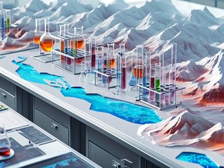 沙漠治理固沙效果检测-2