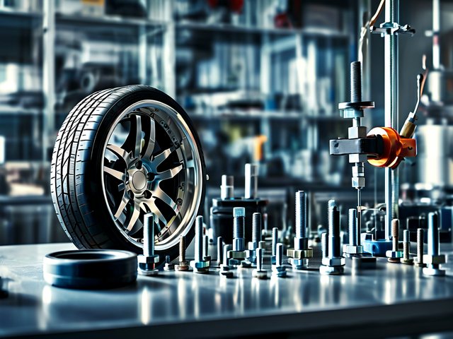 汽车轮毂螺栓松动试验-3