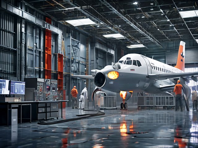 飞机进气道热抑制测试-2