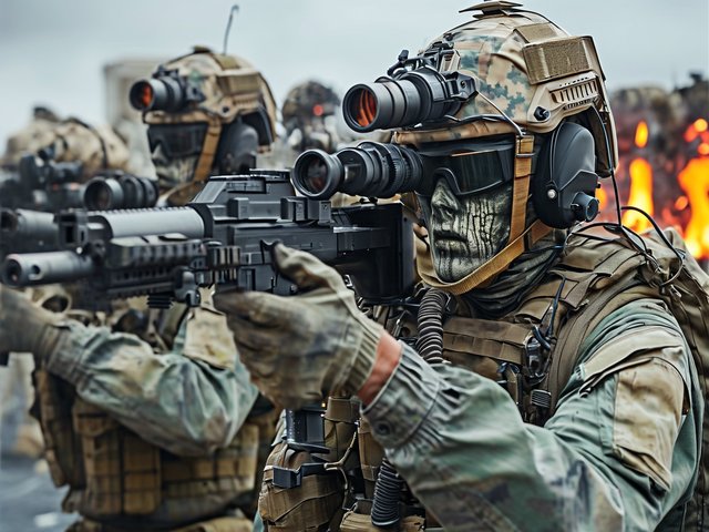 军事装备热成像试验-1