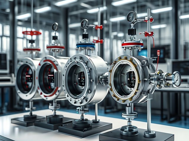 煤气减压截流阀密封试验-2