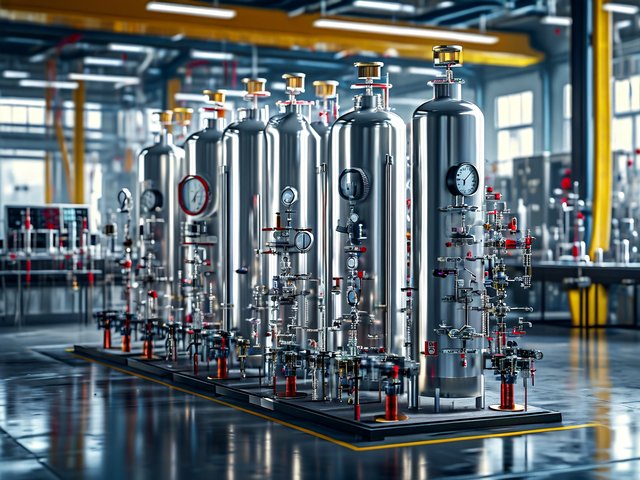 工业用氢气气瓶耐压检测-4